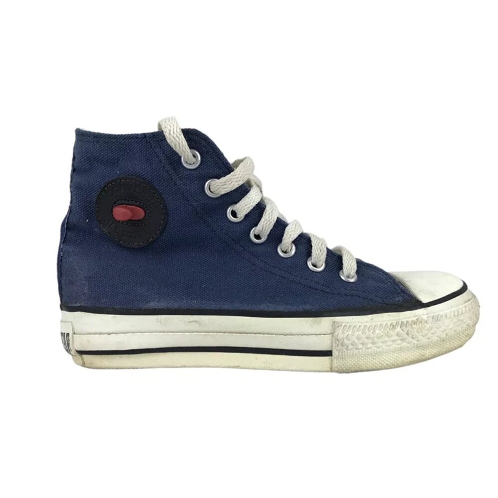 Converse Unisex Kids Blue/White CT All Star Hi Athletic Sneaker Shoes Size US 1